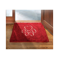 Dog Gone Smart Dirty Dog Doormat - Medium Maroon