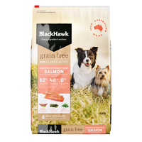 Black Hawk Dry Dog Food Grain Free Salmon 15kg