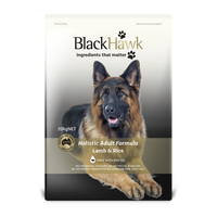 Black Hawk Adult Dry Dog Food Lamb & Rice Formula 20kg