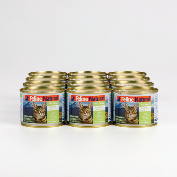Feline Natural Chicken and Lamb Feast 170g x 12 cans