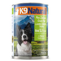 K9 Natural Lamb Green Tripe 370g x 12 cans