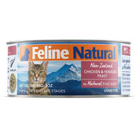 Feline Natural Chicken and Venison Feast 85g x 24 cans
