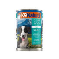 K9 Natural Puppy Beef & Hoki Oil 370g x 12 cans