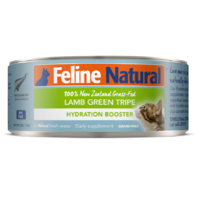 Feline Natural Lamb Green Tripe Hydration Booster 85g can
