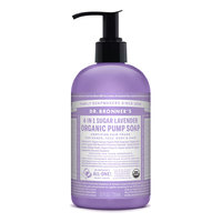 Dr Bronner's Organic Lavender Hand & Body Pump Soap - 355ml