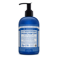 Dr Bronner's 4-in-1 Sugar Peppermint Organic Pump Soap - 355ml