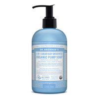 Dr Bronner's Organic Baby Mild Hand & Body Pump Soap - 355ml