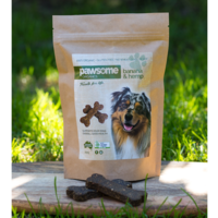 Pawsome Organics Banana and Hemp Dog Treats