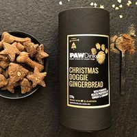 Pawdinkum Christmas Doggie Gingerbread Treats Tube 220g