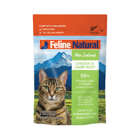 Feline Natural Chicken and Lamb Feast 85g Pouch