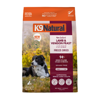 K9 Natural Lamb & Venison Feast Freeze-Dried Dog Food 1.8kg
