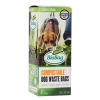 BioBag compostable dog waste bags