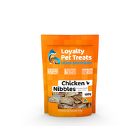 Loyalty Pet Treats Chicken Nibbles 100g