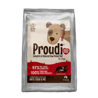 Proudi Red Combo Patties for Adult Dogs 2.8kg (14 x 200g patties) - Pick Up Only