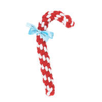 Dog Rope Toy - Christmas Candy Cane