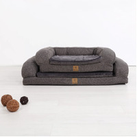 Charlie’s Faux Linen Pet Sofa Bed