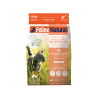 Feline Natural Freeze Dried Cat Food - Lamb and King Salmon Feast 800g