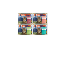 Feline Natural 170g mixed protein cans variety Pack of 12