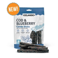 Icelandic+ Cod & Blueberry Combo Sticks For Dogs