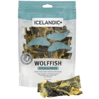 Icelandic+ Wolffish Skin Sticks & Pieces Dog Treats