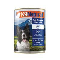 K9 Natural Beef Feast 12 x 370g cans