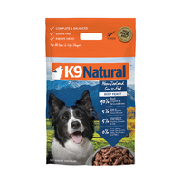 K9 Natural Freeze Dried Dog Food Beef 1.8kg