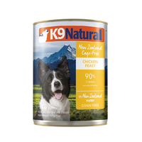K9 Natural Chicken Feast 370g can