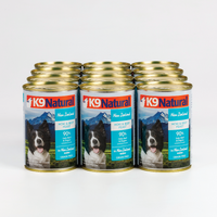 K9 Natural Hoki & Beef Feast 12 x 370g cans