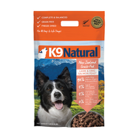 K9 Natural Freeze Dried Dog Food - Lamb & King Salmon Feast 1.8kg