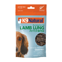 K9 Natural Lamb Lung Protein Bites 50g