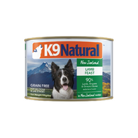 K9 Natural Lamb Feast 170g can