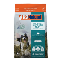 K9 Natural Freeze Dried Dog Food Hoki & Beef Feast 3.6kg