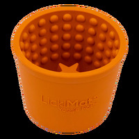 LICKIMAT YOGGIE POT - ORANGE