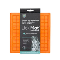 LickiMat Classic Playdate [Colour: Orange]