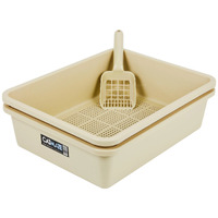 SPECIAL ORDER - CAT MATE LITTER TRAY - BEIGE