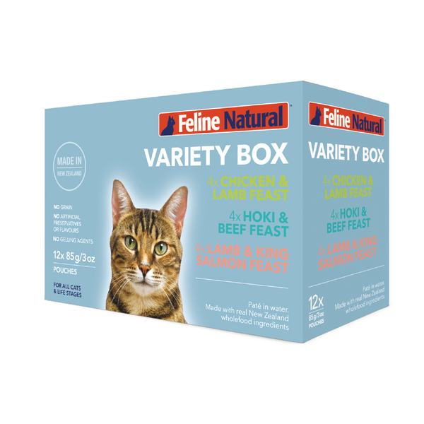 Feline Natural Variety Box (12 x 85g Pouches)