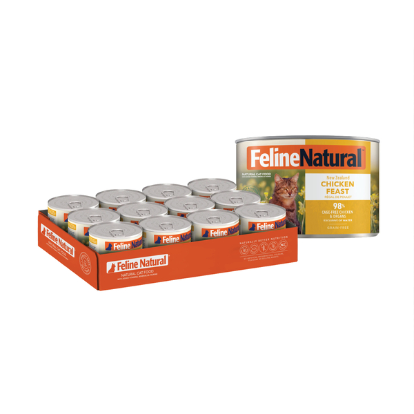 Feline Natural Chicken Feast 12 x 170g cans