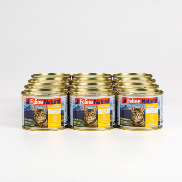 Feline Natural Chicken Feast 12 x 170g cans