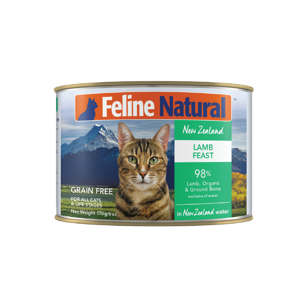 Feline Natural Lamb Feast 170g can