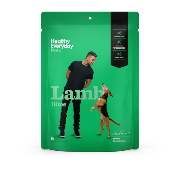 Healthy Everyday Pets Lamb Treats 50g - short dated March 2020