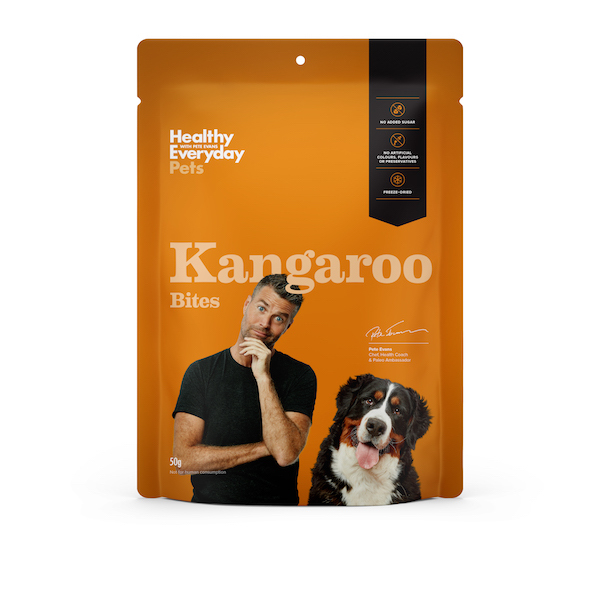 Healthy Everyday Pets Kangaroo Treats 50g - short dated March 2020