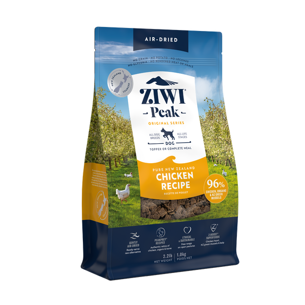 Ziwi Peak Air-Dried Free-Range Chicken For Dogs 1kg