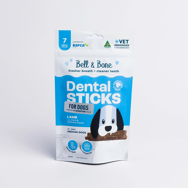 Adult Dog Dental Sticks - Lamb, Mint and Manuka Honey