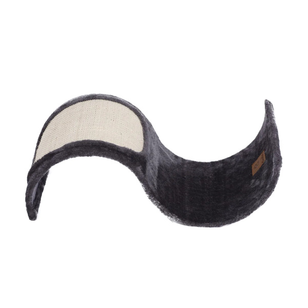 Charlie's Curvy Cat Scratcher - Charcoal - 50x29x20cm