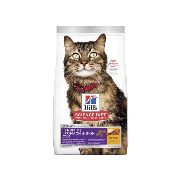 Hills Cat Sensitive Stomach and Skin 3.17kg