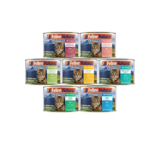 Feline Natural 170g Cans Variety Packs