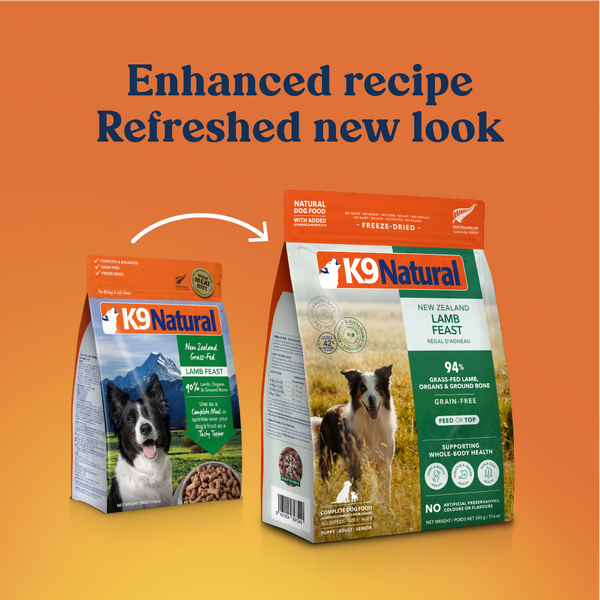 K9 Natural Freeze Dried Dog Food Lamb Feast