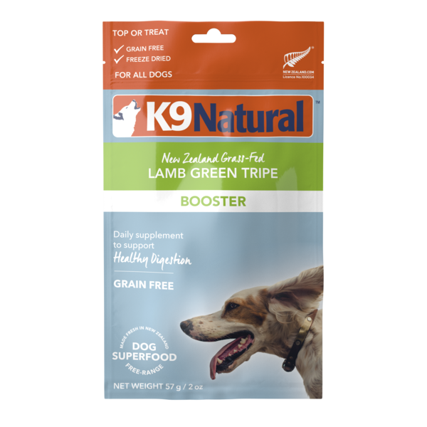 K9 Natural Lamb Green Tripe Topper 57g