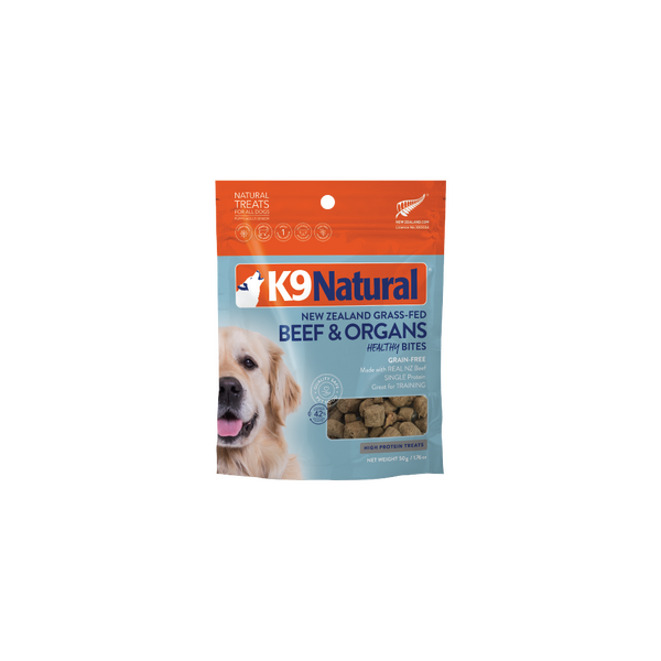K9 Natural Beef & Organs Healthy Bites 50g
