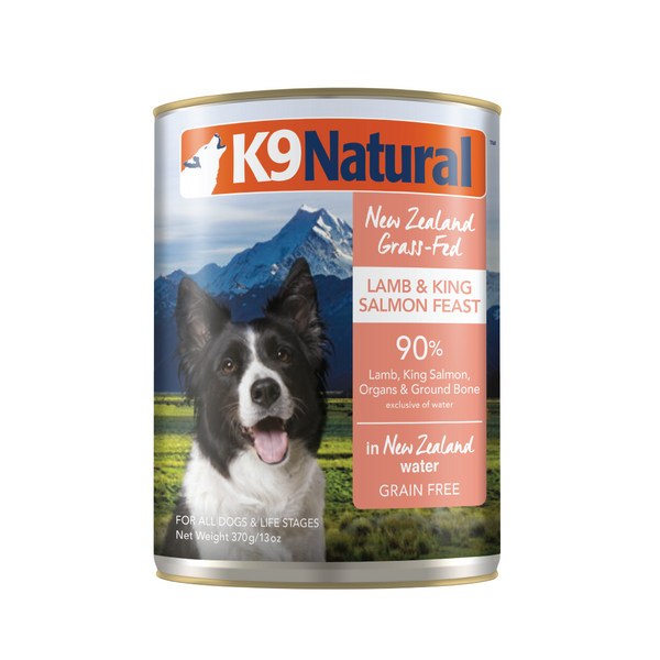 K9 Natural Lamb & Salmon 370g Can